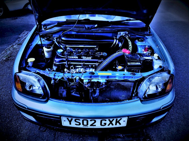 Engine swapped Nissan Micra