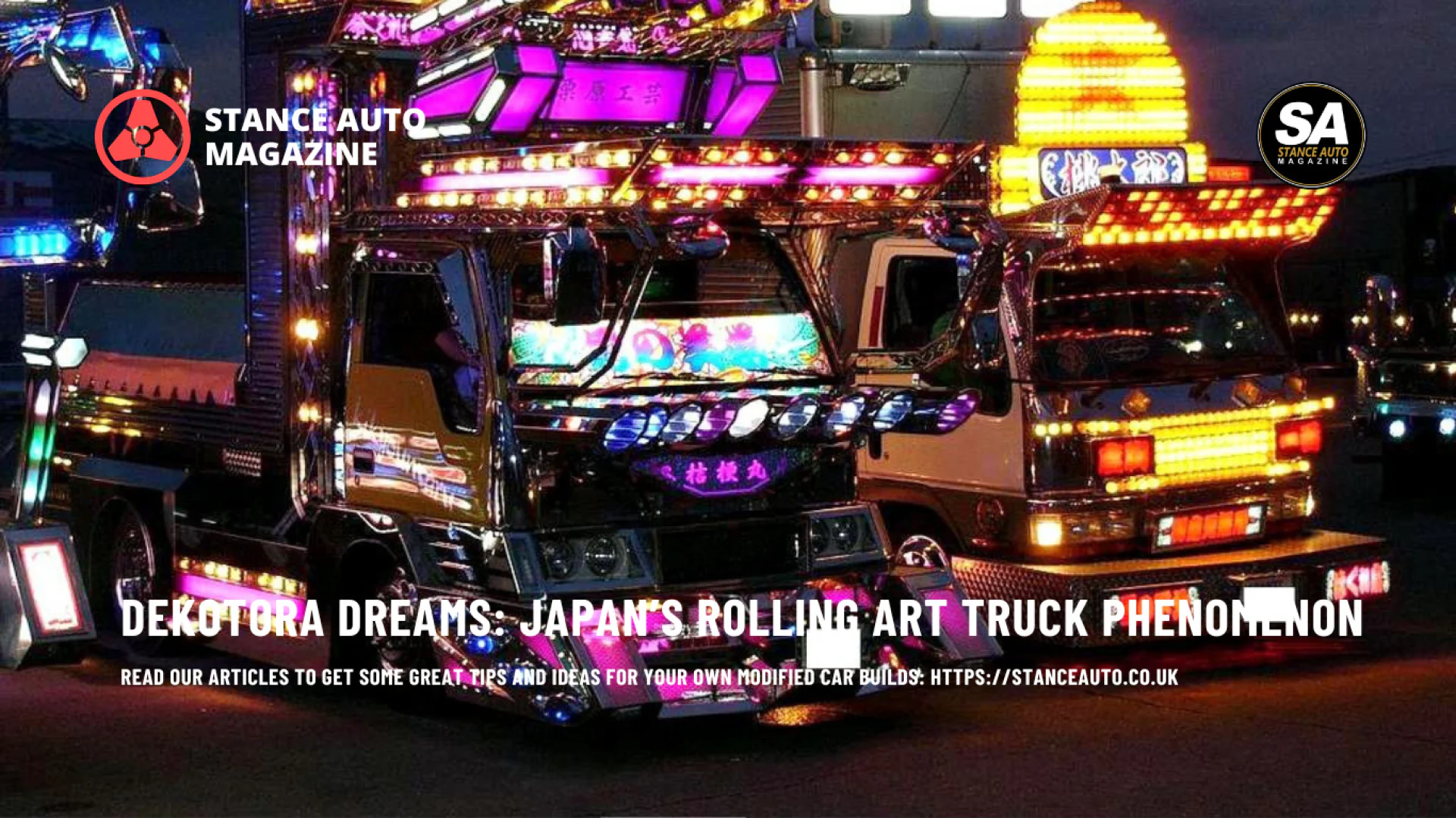 Dekotora Dreams: Japan’s Rolling Art Truck Phenomenon