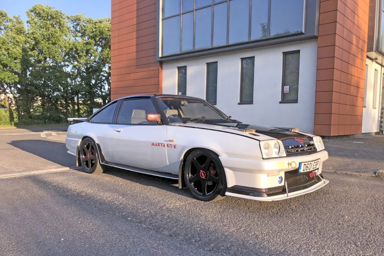 Paul - Opel Manta GTE - V8 Build