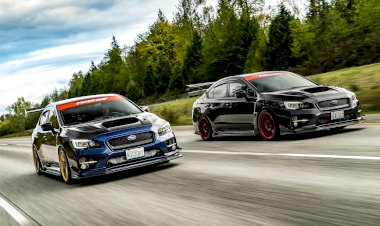 Rodger and Tara - The His and Hers Subaru STI's
