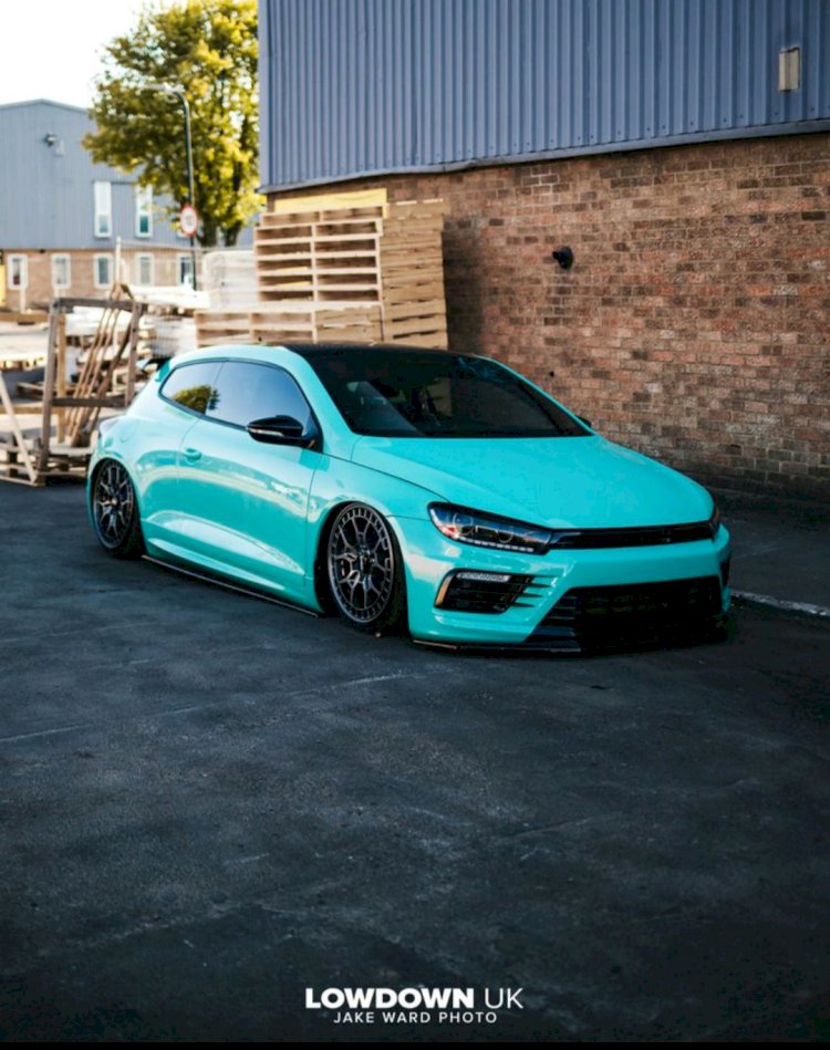 Laura Marie - Bagged mk3 Scirocco