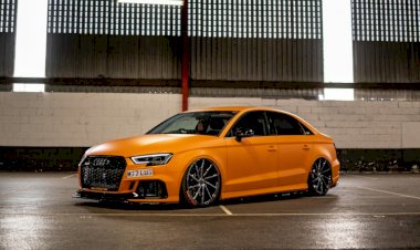Martin & Luisa Knight - Bagged Audi RS3