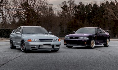 Cartier and Chris Kirby - 1995 R33 GTR / 1991 R32 GTR