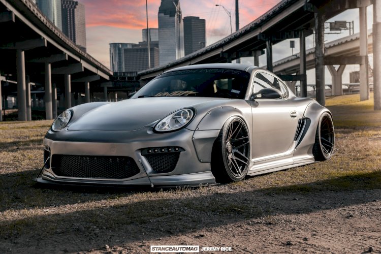 Dan P 07 Porsche Cayman S Stance Auto Magazine