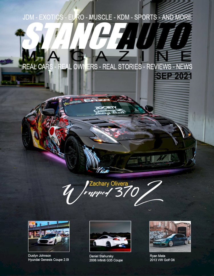 Stance Auto Printed Magazine September 2021