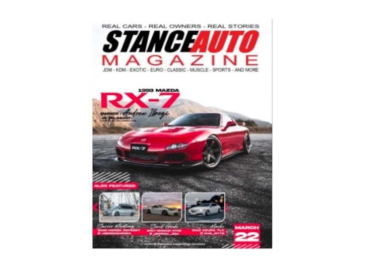 Stance Auto Magazine Printed Version March 2022