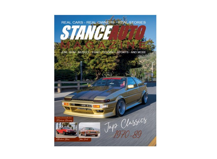Stance Auto Printed Magazine Jap Classics 78-90