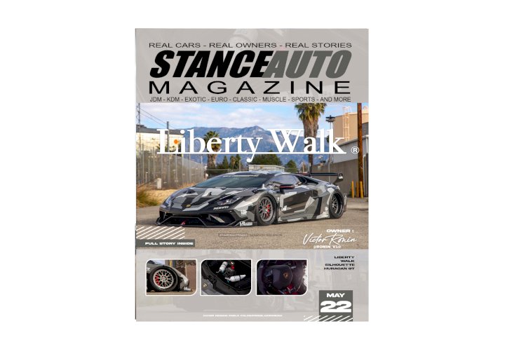 Stance Auto Magazine May 2022 Printed Magazine