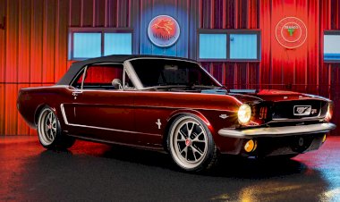 Mustang Convertible restomod fuses classic pony car with modern tech