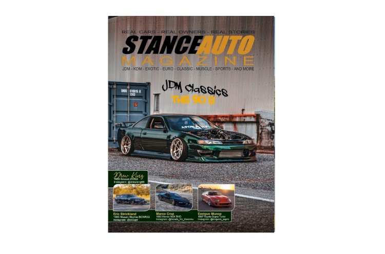 Stance Auto Printed Magazine September 2022
