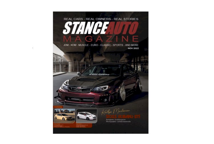 Stance Auto  Printed Magazine November 2022