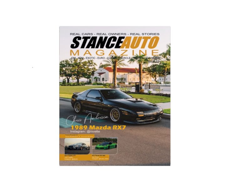 Stance Auto  Printed Magazine November 2022 
