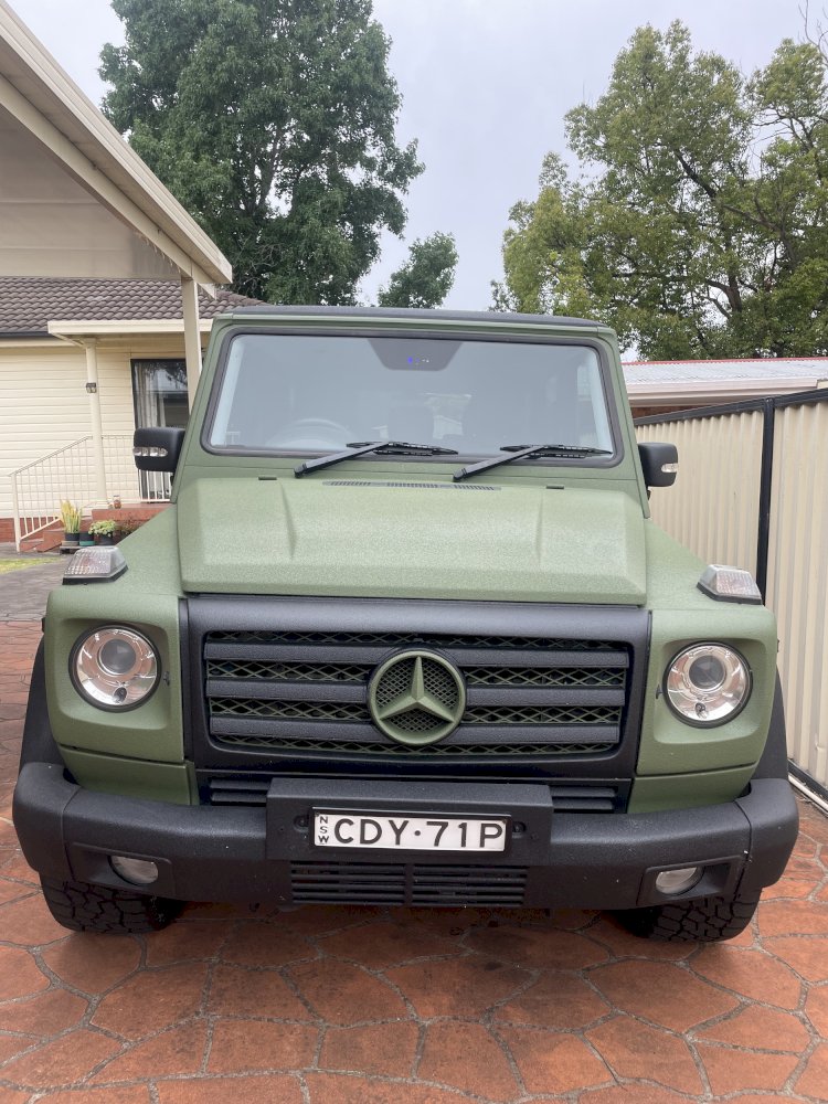 Mercedes G-Class Customized to Raise Awareness in Men’s Mental Health