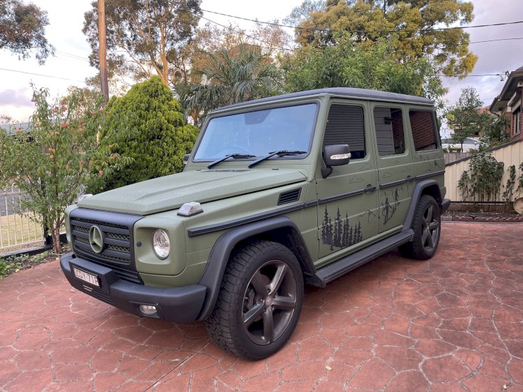 Mercedes G-Class Customized to Raise Awareness in Men’s Mental Health