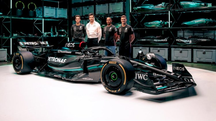 Mercedes Is Back In Black With The Reveal Of The W14