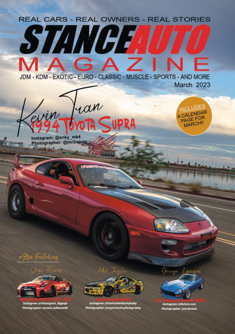 Toyota Supra Mk4 - Stance Auto Magazine