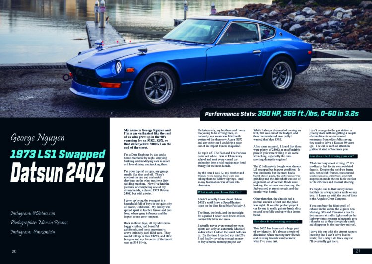 Stance Auto Printed Magazine March 2023 