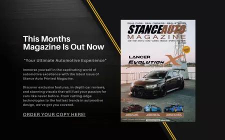 Stance Auto Printed Magazine July 2023