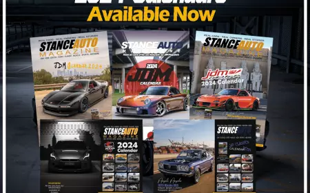 Stance Auto 2024 Wall Calendars