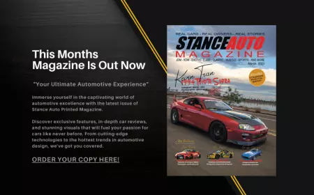 Stance Auto Printed Magazine March 2023