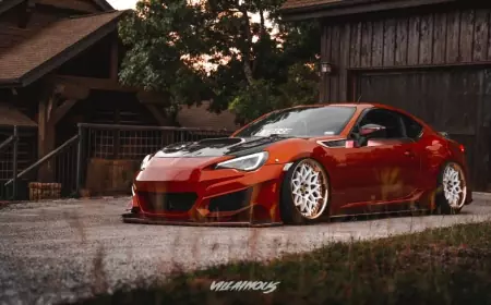 Scion FRS: A Custom Build on Air Suspension