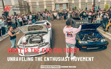 What is the car culture: Unraveling the Enthusiast Movement