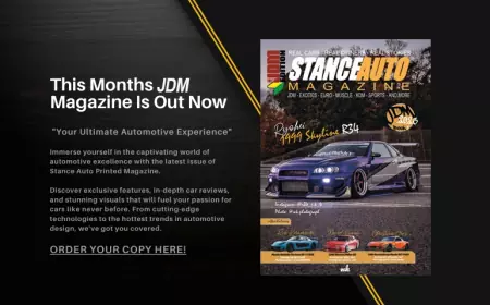 Stance Auto Printed Magazine JDM 2023 Book 1