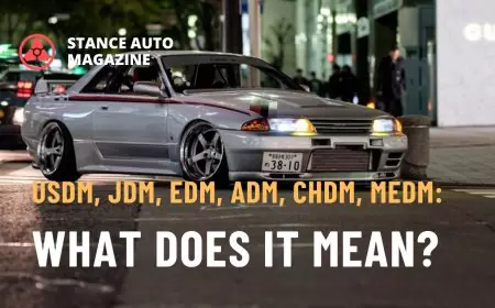 USDM, JDM, EDM, ADM, CHDM, MEDM: What does it mean?