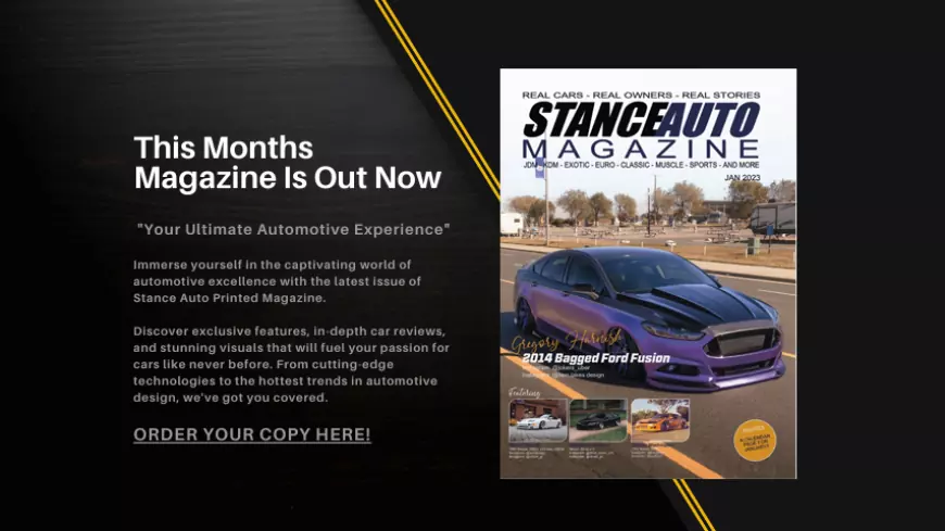 Stance Auto Printed Magazine January 2023