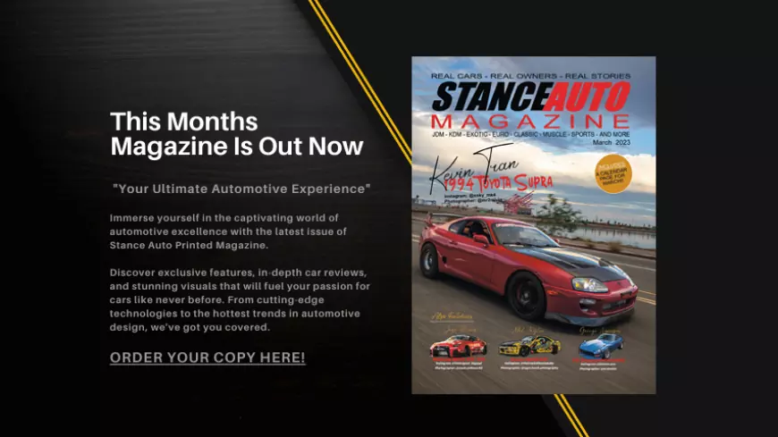Stance Auto Printed Magazine March 2023