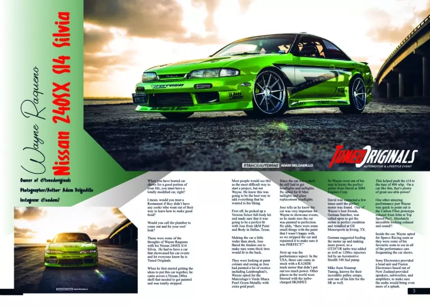 Stance Auto Printed Magazine JDM 2023 Book 2