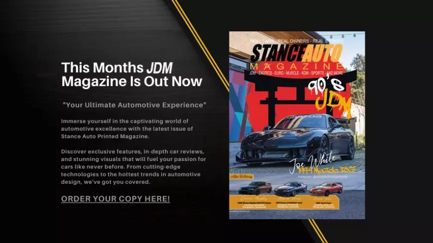 Stance Auto Printed Magazine JDM 90's 2023