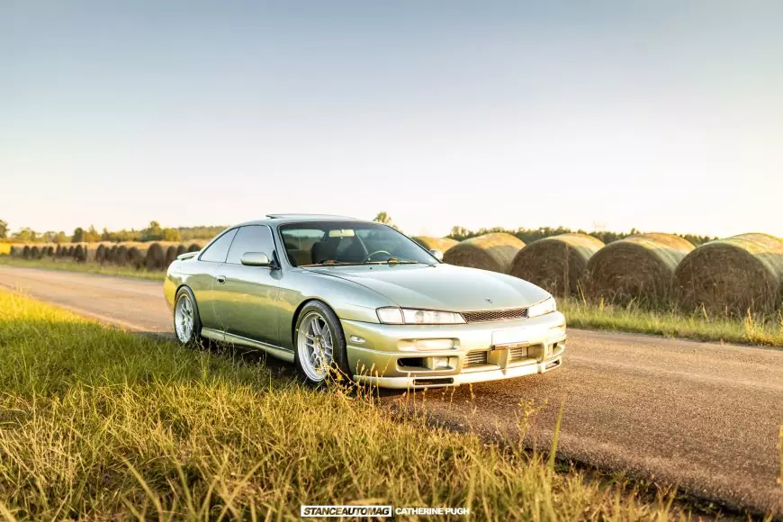 Picture of a Nissan 240sx shot by Stance Auto Magazine Photographers