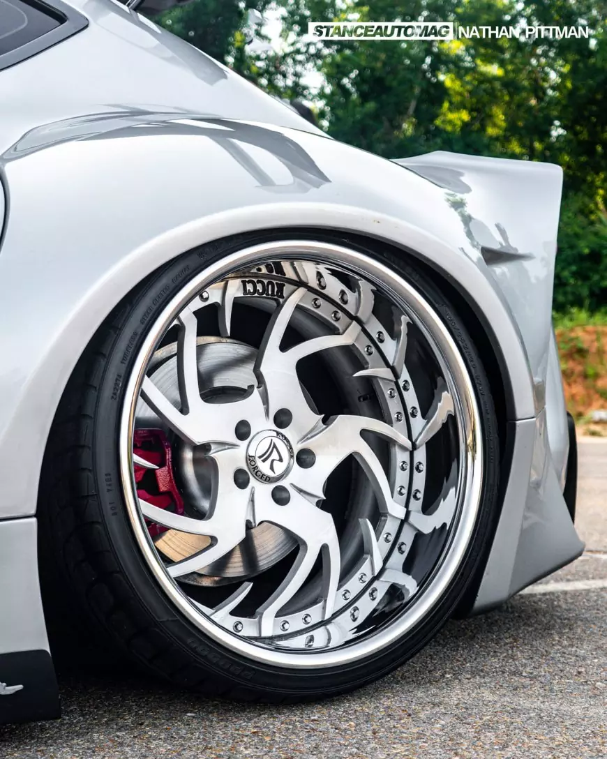 Fantastic Rucci Forged wheels on a 2021 Toyota Supra Premium Edition shot by Stance Auto Magazine Photogrpahers