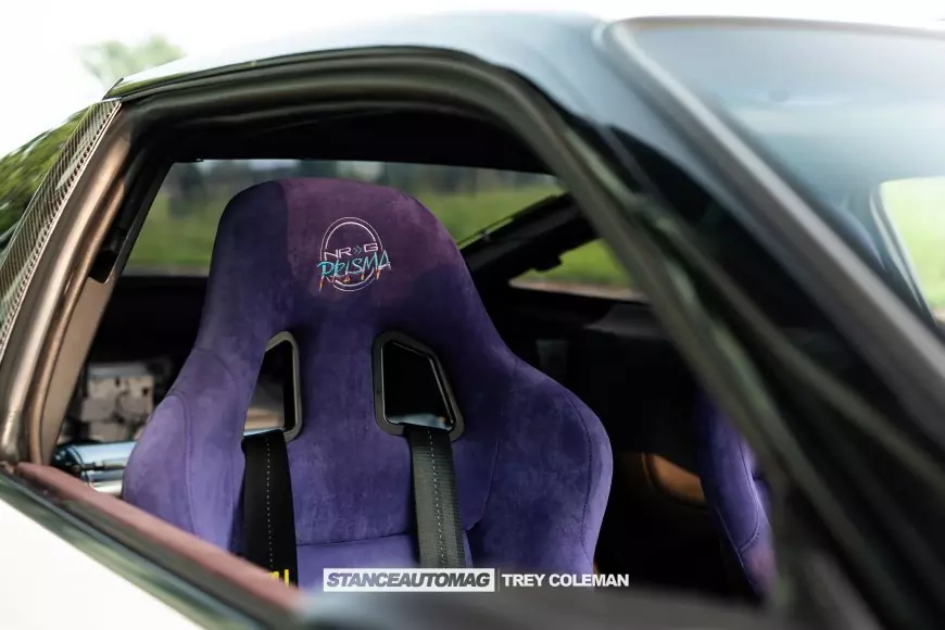 Richaro seats in a 1991 Nissan 240SX shot by Stance Auto Magazine Photographers