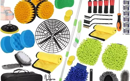 GASLIKE 50Pcs Car Wash Cleaning Kit