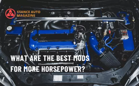 What Are The Best Mods for More Horsepower