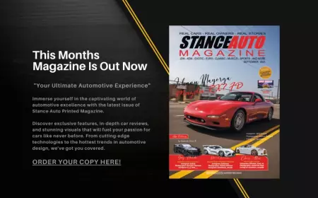 Stance Auto Printed Magazine Septembert 2023