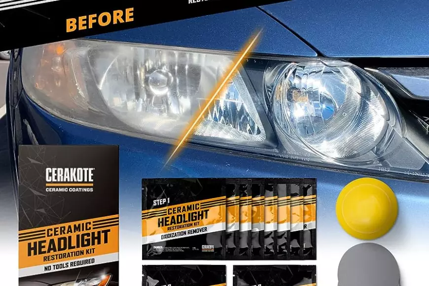 Cerakote, CERAMIC Headlight Restoration Kit, Our all-new CERAMIC  Headlight Restoration Kit takes under 30 minutes and requires NO POWER  TOOLS. It's time to do something about those hazy headlights.
