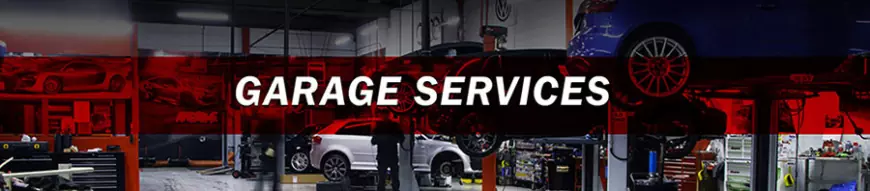 Awesome GTI garage services banner