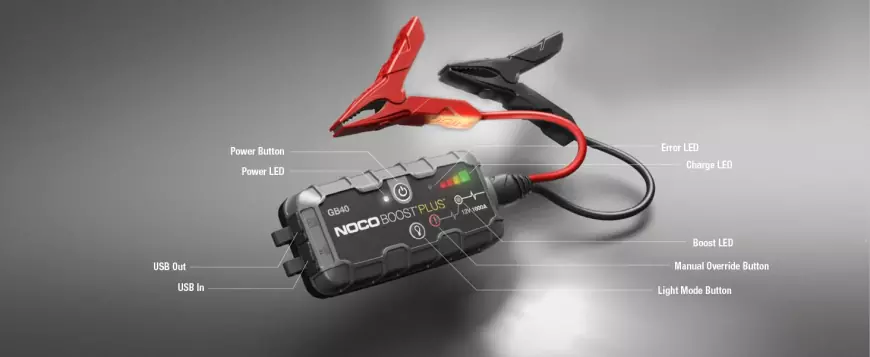 NOCO Boost Plus GB40 1000 Amp Jump Starter