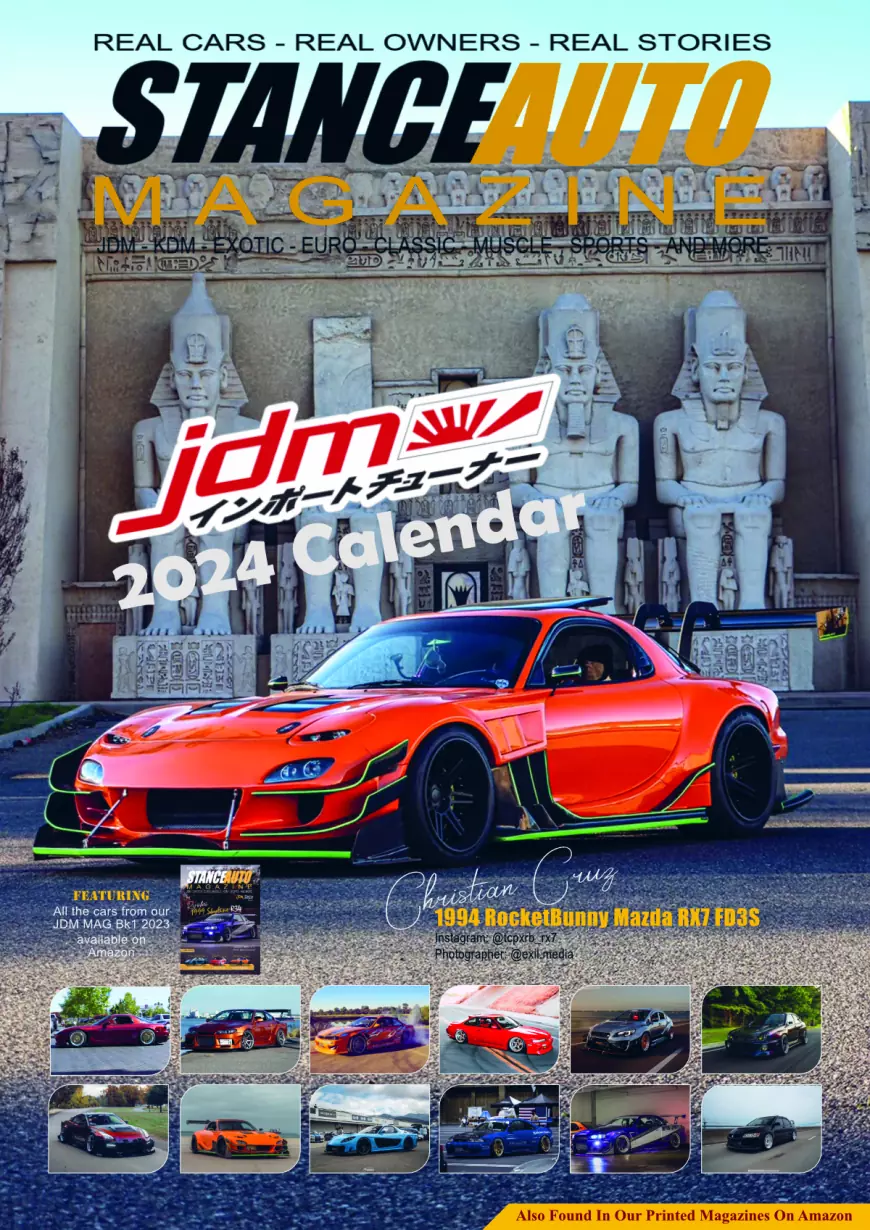 JDM 2024 calendar cover