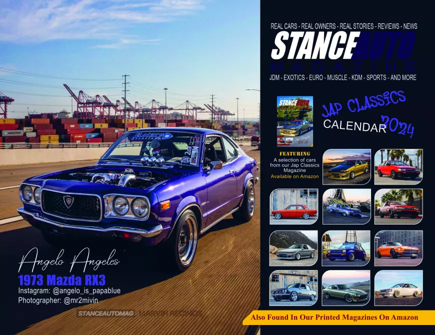 Stance Auto Magazine 2024 Car Calendars