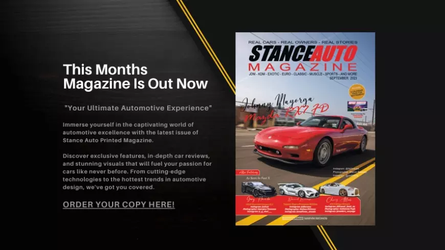 Stance Auto Printed Magazine Septembert 2023