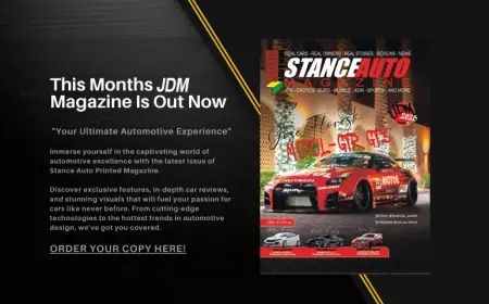 Stance Auto Printed Magazine JDM Bk3 2023