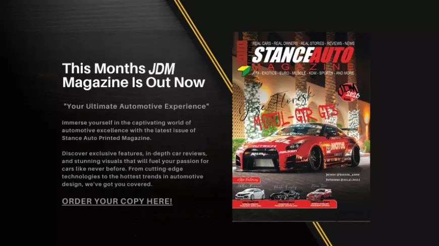 Stance Auto Printed Magazine JDM Bk3 2023
