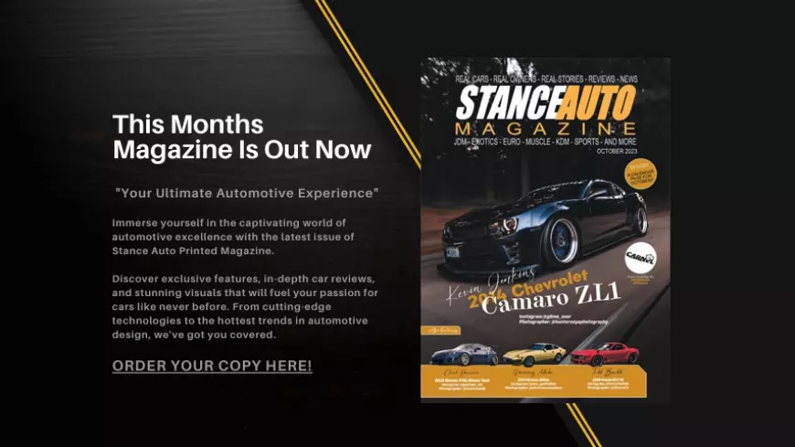 Stance Auto Printed Magazine October 2023
