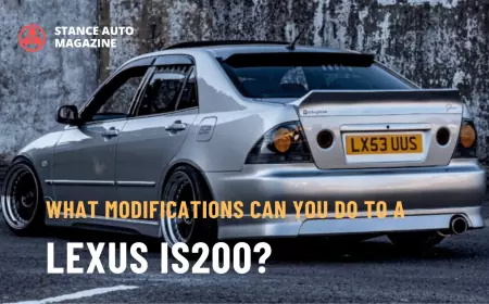 What Modifications Can You Do to a Lexus IS200?