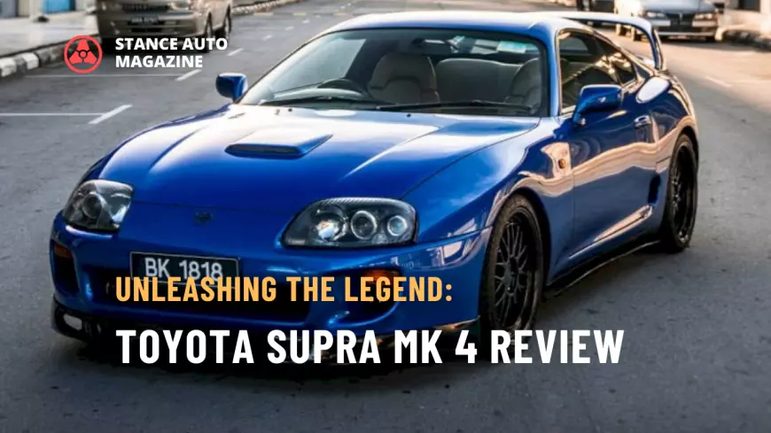 Toyota Supra Mk 4 Review