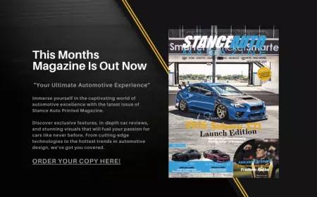Stance Auto Printed Magazine November 2023